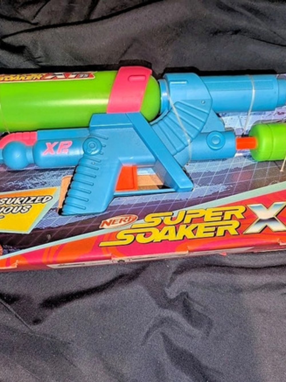 Nerf Super Soaker XP35 Water Blaster Blue & Green